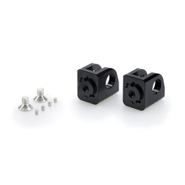 PUIG ADATTATORI POGG. REGOLABILI CONDUCENTE PER KAWASAKI Z H2 21-25 NERO