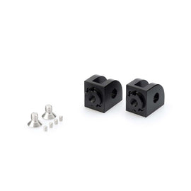 PUIG ADATTATORI POGG. REGOLABILI CONDUCENTE PER TRIUMPH TIGER 800 SPORT 2025 NERO