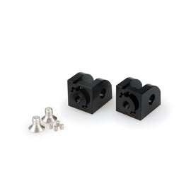 PUIG ADATTATORI POGG. REGOLABILI CONDUCENTE SUZUKI GSX-8R 24-25 NERO