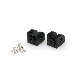 PUIG ADATTATORI POGG. REGOLABILI CONDUCENTE SUZUKI GSX-S1000 GT 22-25 NERO