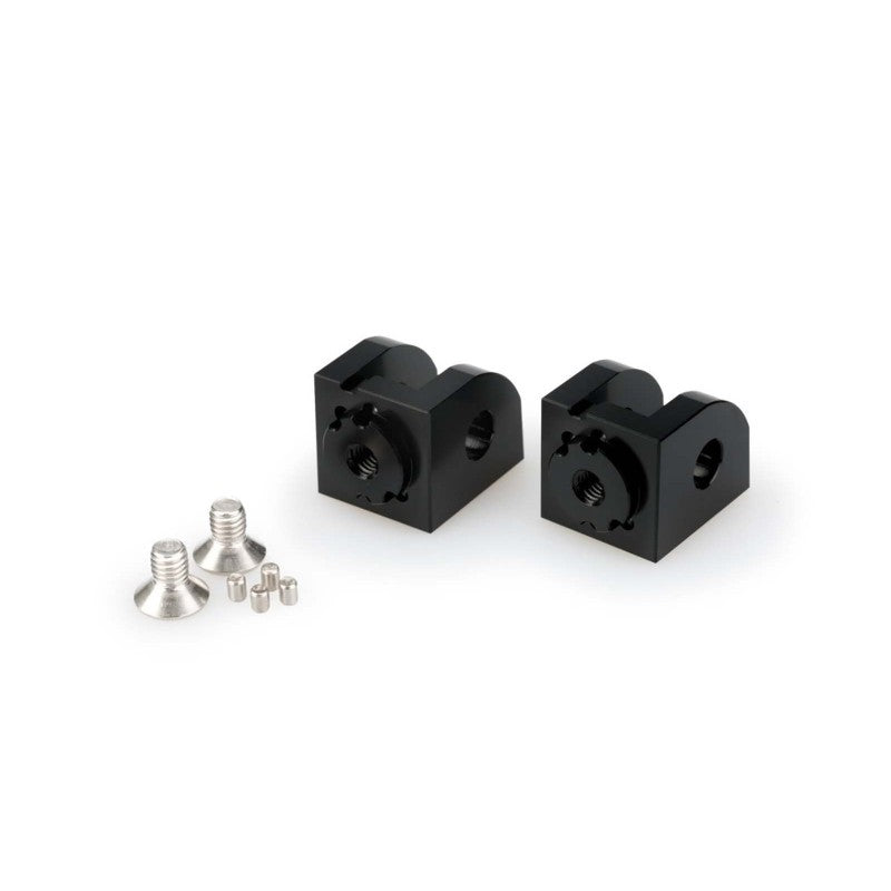 PUIG ADATTATORI POGG. REGOLABILI CONDUCENTE SUZUKI GSX-S1000 GX 24-25 NERO