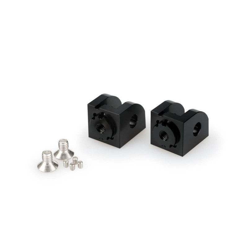 PUIG ADATTATORI POGG. REGOLABILI CONDUCENTE SUZUKI GSX-S1000 GX TOURING 24-25 NERO