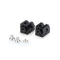 PUIG ADATTATORI POGG. REGOLABILI CONDUCENTE YAMAHA MT-10 22-25 NERO