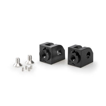 Carica l'immagine nel visualizzatore di Gallery, PUIG ADATTATORI POGG. REGOLABILI CONDUCENTE YAMAHA TRACER 9 GT 2025 NERO