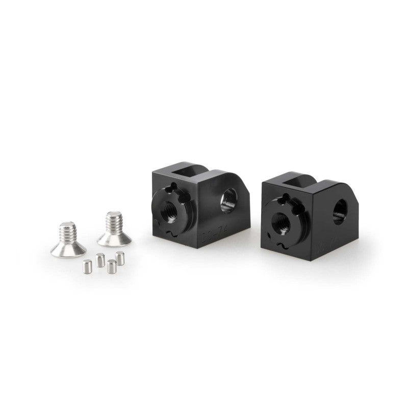 PUIG ADATTATORI POGG. REGOLABILI CONDUCENTE YAMAHA TRACER 9 GT PLUS 2025 NERO