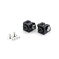 PUIG ADATTATORI POGG. REGOLABILI CONDUCENTE YAMAHA YZF-R1 RACE 2024 NERO