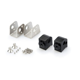 PUIG ADATTATORI POGG. REGOLABILI PASSEGGERO BMW F900 GS 24-25 NERO