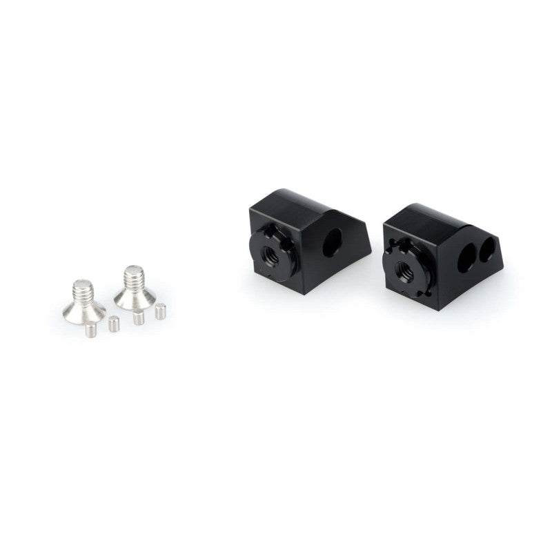 PUIG ADATTATORI POGG. REGOLABILI PASSEGGERO HONDA REBEL CMX500 2025 NERO