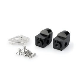 PUIG ADATTATORI POGG. REGOLABILI PASSEGGERO PER BMW F800 GS 08-12 NERO