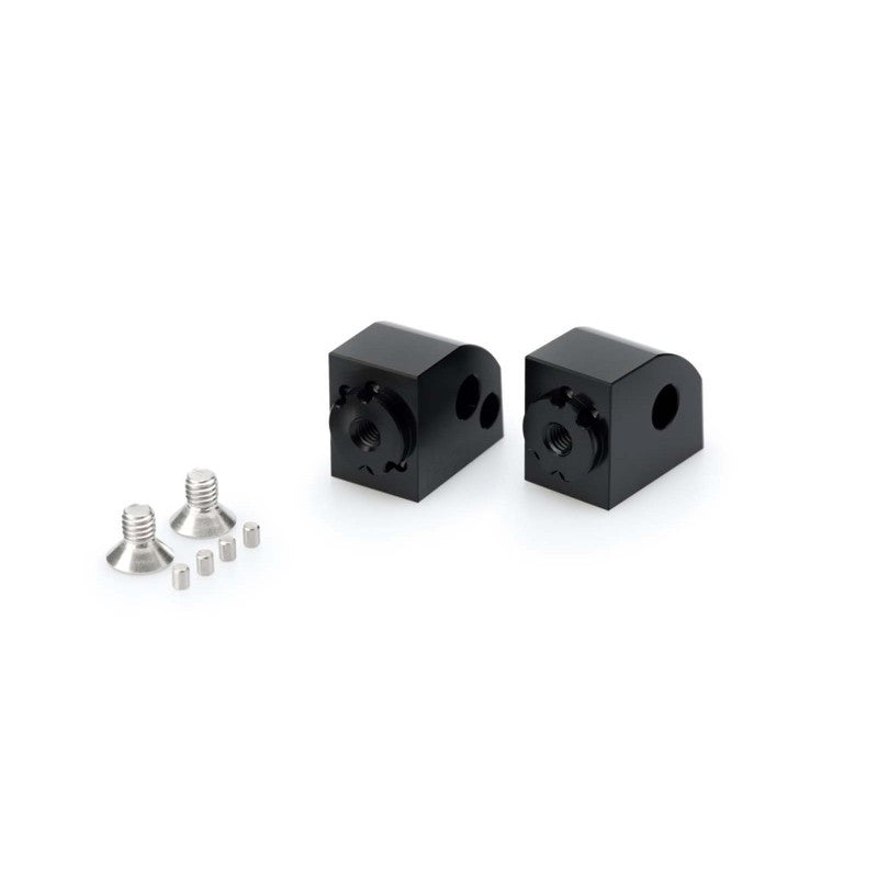 PUIG ADATTATORI POGG. REGOLABILI PASSEGGERO PER BMW R NINE T 17-20 NERO