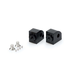 PUIG ADATTATORI POGG. REGOLABILI PASSEGGERO PER BMW R NINE T 17-20 NERO