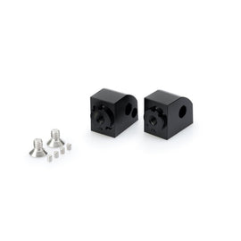 PUIG ADATTATORI POGG. REGOLABILI PASSEGGERO PER BMW R NINE T PURE 21-24 NERO