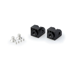 PUIG ADATTATORI POGG. REGOLABILI PASSEGGERO PER DUCATI 1299 S PANIGALE 15-17 NERO