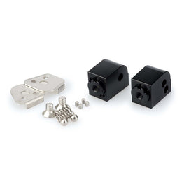 PUIG ADATTATORI POGG. REGOLABILI PASSEGGERO PER HONDA CB500X 17-18 NERO