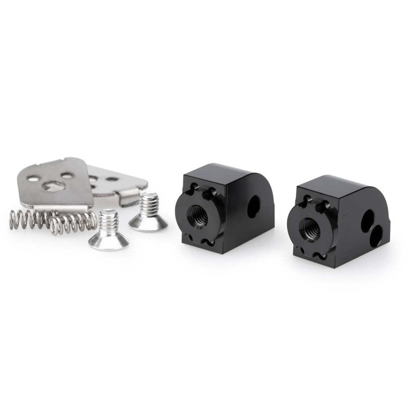 PUIG ADATTATORI POGG. REGOLABILI PASSEGGERO SUZUKI DL1050XT V-STROM 20-23 NERO