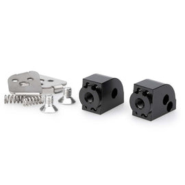 PUIG ADATTATORI POGG. REGOLABILI PASSEGGERO SUZUKI DL800 V-STROM 24-25 NERO