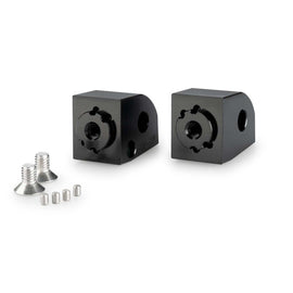 PUIG ADATTATORI POGG. REGOLABILI PASSEGGERO SUZUKI GSX-S1000 GX 24-25 NERO