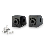 PUIG ADATTATORI POGG. REGOLABILI PASSEGGERO SUZUKI GSX-S1000 GX 24-25 NERO