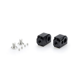 PUIG ADATTATORI POGG. REGOLABILI PASSEGGERO SUZUKI GSX-S1000 KATANA 19-25 NERO