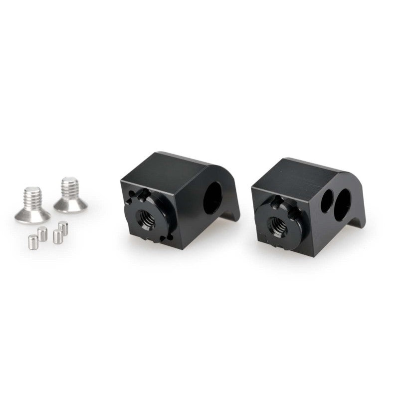 PUIG ADATTATORI POGG. REGOLABILI PASSEGGERO YAMAHA TRACER 7 GT 21-25 NERO