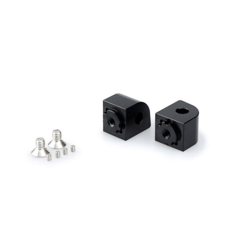 PUIG ADATTATORI POGG. REGOLABILI PASSEGGERO YAMAHA XJ6 09-16 NERO
