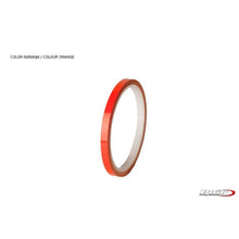 Carica l'immagine nel visualizzatore di Gallery, PUIG ADESIVI CERCHI ARANCIONE KTM - Senza applicatore, kit 2 ruote - Dimensioni: 7x6 mm - Gomme 16-18 - COD. 2568X