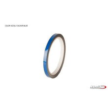 Carica l'immagine nel visualizzatore di Gallery, PUIG ADESIVI CERCHI BLU - Senza applicatore, kit 2 ruote - Dimensioni: 7x6 mm - Gomme 16-18 - COD. 2568A