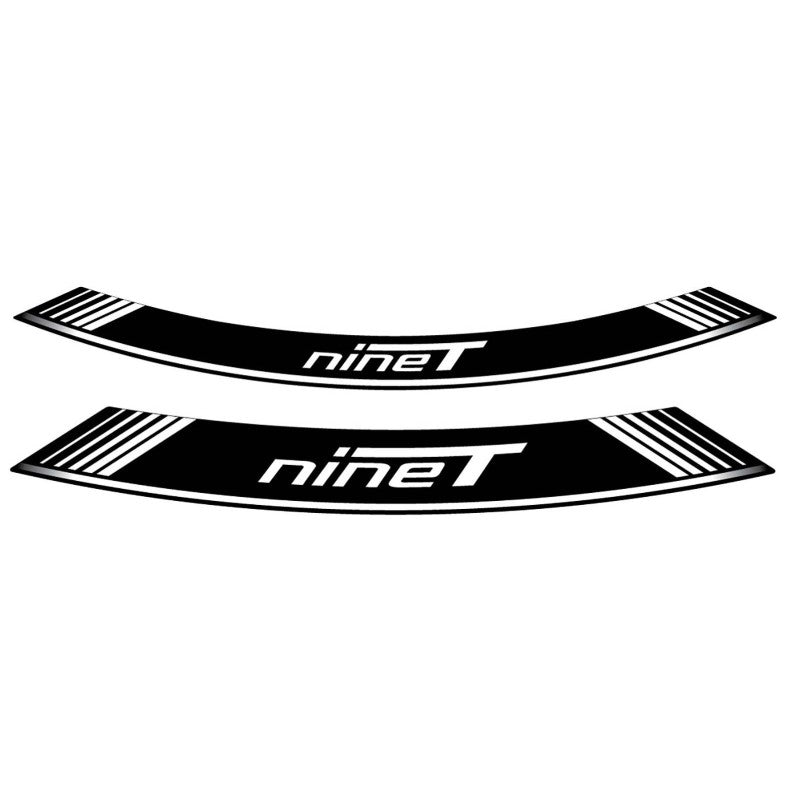 PUIG ADESIVI CERCHI BMW R NINE T BIANCO - Il set consiste di 8 strisce adesive - COD. 9133B