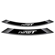 Carica l'immagine nel visualizzatore di Gallery, PUIG ADESIVI CERCHI BMW R NINE T SILVER - Il set consiste di 8 strisce adesive - COD. 9133P