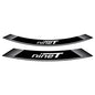 PUIG ADESIVI CERCHI BMW R NINE T SILVER - Il set consiste di 8 strisce adesive - COD. 9133P