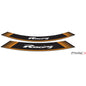 PUIG ADESIVI CERCHI CON LOGO RACING COLORE ARANCIONE