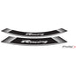 PUIG ADESIVI CERCHI CON LOGO RACING COLORE BIANCO