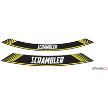 Carica l'immagine nel visualizzatore di Gallery, PUIG ADESIVI CERCHI DUCATI SCRAMBLER GIALLO - Il set consiste di 8 strisce adesive - COD. 9134G