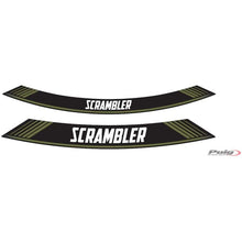 Carica l'immagine nel visualizzatore di Gallery, PUIG ADESIVI CERCHI DUCATI SCRAMBLER VERDE - Il set consiste di 8 strisce adesive - COD. 9134V
