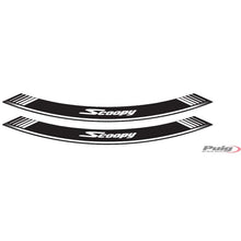 Carica l'immagine nel visualizzatore di Gallery, PUIG ADESIVI CERCHI HONDA SCOOPY SH SILVER - Il set consiste di 8 strisce adesive - COD. 5559P
