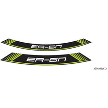 Carica l'immagine nel visualizzatore di Gallery, PUIG ADESIVI CERCHI KAWASAKI ER-6N/F VERDE - Il set consiste di 8 strisce adesive - COD. 9311V