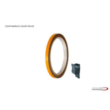 Carica l'immagine nel visualizzatore di Gallery, PUIG ADESIVI CERCHI ORO - Striscia con applicatore - Un kit utilizzabile 2 ruote - Dimensioni: 7x6 mm - Gomme 16-18 - COD. 4542O