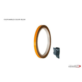 PUIG ADESIVI CERCHI ORO - Striscia con applicatore - Un kit utilizzabile 2 ruote - Dimensioni: 7x6 mm - Gomme 16-18 - COD. 4542O