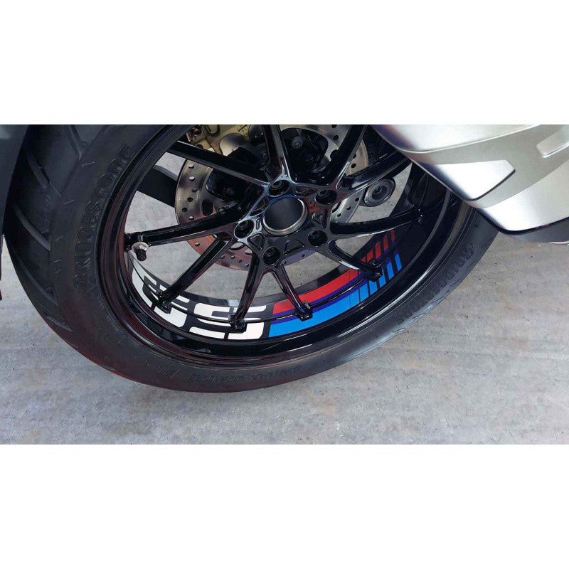 PUIG ADESIVI CERCHI PER BMW R1200 GS EXCLUSIVE 17-18 NERO