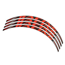 Carica l'immagine nel visualizzatore di Gallery, PUIG ADESIVI CERCHI RACING ARANCIONE - Il set consiste di 4 strisce adesive - COD. 5121T