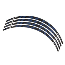 Carica l'immagine nel visualizzatore di Gallery, PUIG ADESIVI CERCHI RACING BLU - Il set consiste di 4 strisce adesive - COD. 5121A