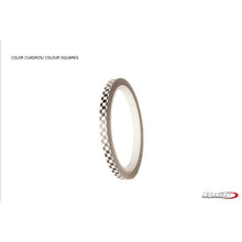 Carica l'immagine nel visualizzatore di Gallery, PUIG ADESIVI CERCHI SCACCHI - Senza applicatore, kit 2 ruote - Dimensioni: 7x6 mm - Gomme 16-18 - COD. 2568E