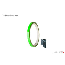 Carica l'immagine nel visualizzatore di Gallery, PUIG ADESIVI CERCHI VERDE - Striscia con applicatore - Un kit utilizzabile 2 ruote - Dimensioni: 7x6 mm - Gomme 16-18 - COD.