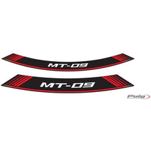 Carica l'immagine nel visualizzatore di Gallery, PUIG ADESIVI CERCHI YAMAHA MT-09 ROSSO - Il set consiste di 8 strisce adesive - COD. 9135R