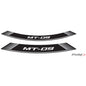 PUIG ADESIVI CERCHI YAMAHA MT-09 SILVER - Il set consiste di 8 strisce adesive - COD. 9135P