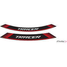 Carica l'immagine nel visualizzatore di Gallery, PUIG ADESIVI CERCHI YAMAHA TRACER ROSSO - Il set consiste di 8 strisce adesive - COD. 9293R