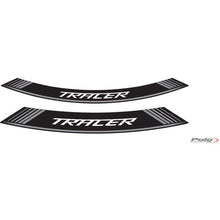 Carica l'immagine nel visualizzatore di Gallery, PUIG ADESIVI CERCHI YAMAHA TRACER SILVER - Il set consiste di 8 strisce adesive - COD. 9293P