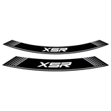 PUIG ADESIVI CERCHI YAMAHA XSR SILVER - Il set consiste di 8 strisce adesive - COD. 9985P