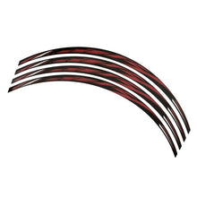 Carica l'immagine nel visualizzatore di Gallery, PUIG ADESIVI CERCHI YAMAHA YZF-R6 ROSSO - Il set consiste di 4 strisce adesive - COD. 5124R