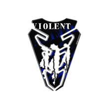 Carica l'immagine nel visualizzatore di Gallery, PUIG ADESIVI PROTEZIONE SERBATOIO MODELLO VIOLENT BLU
